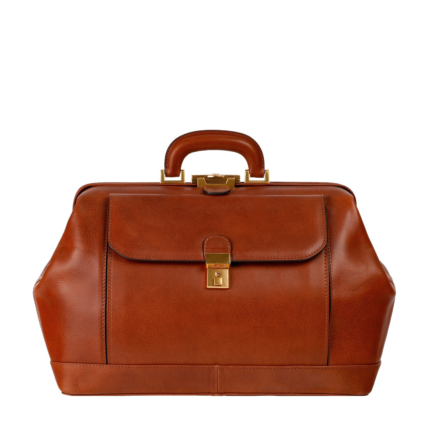 Large Italian Leather Doctor Bag - Hamlet