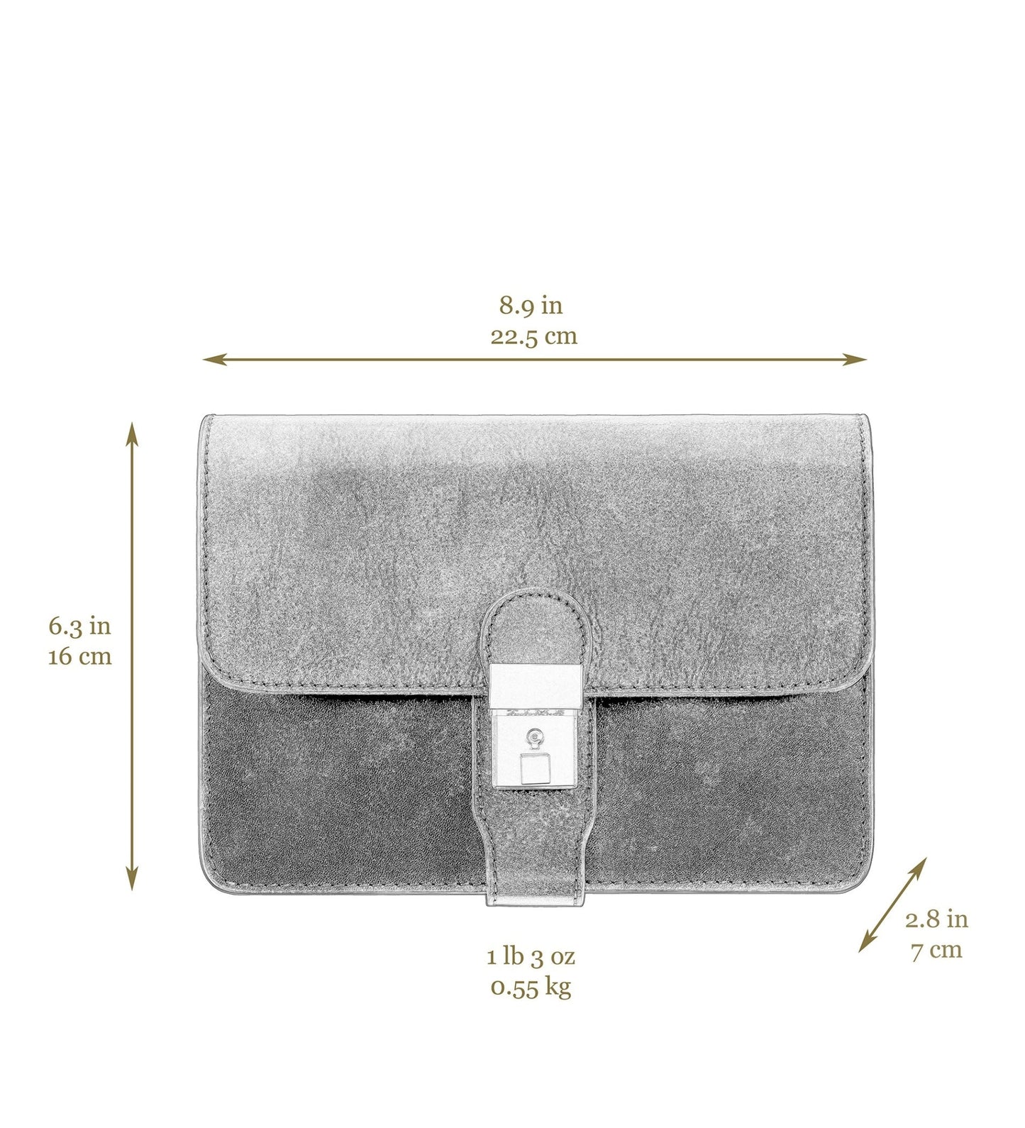 Pochette en cuir - Le Faucon maltais