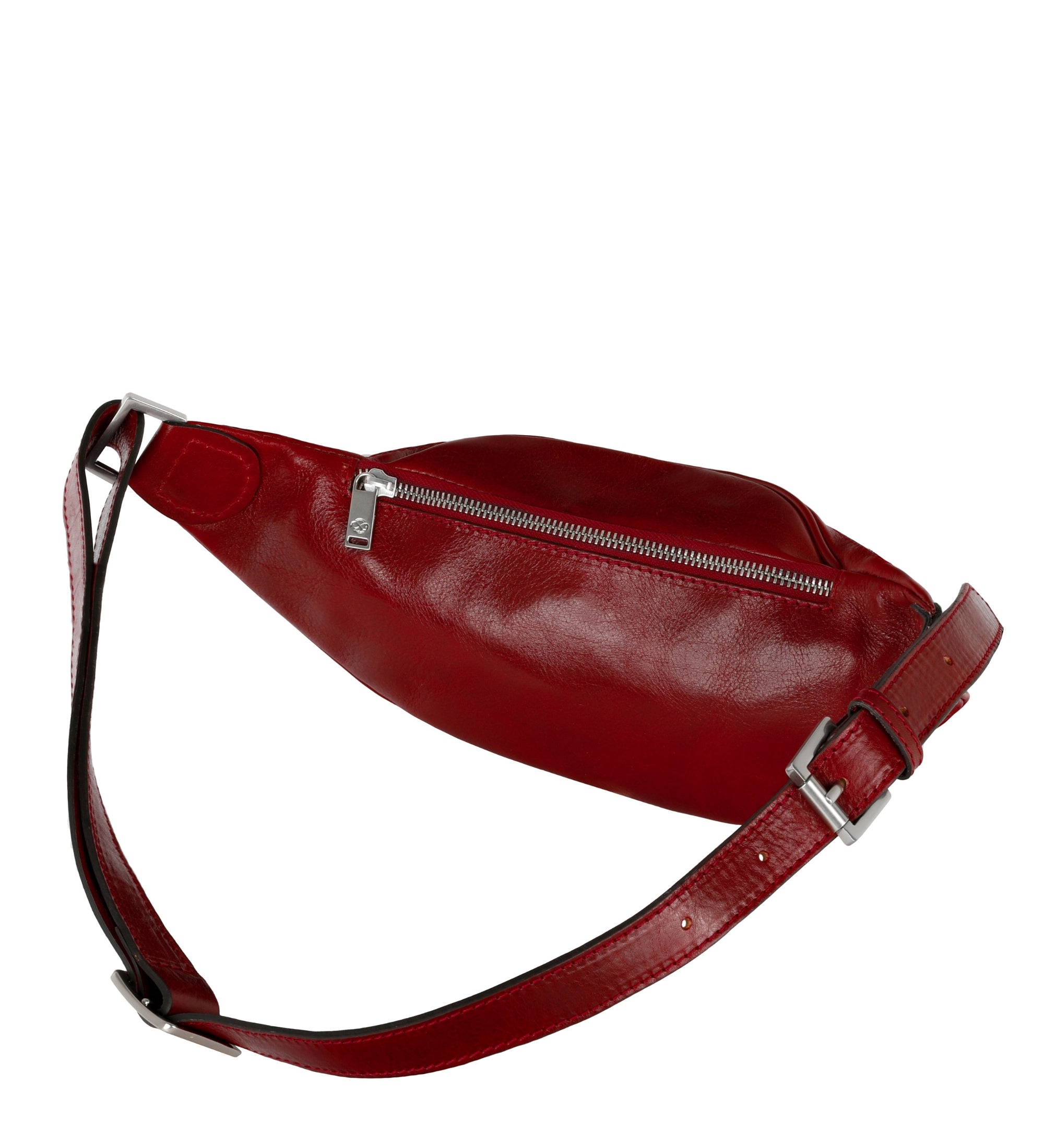 Leather Sling Bag Belly Bag - Independent People