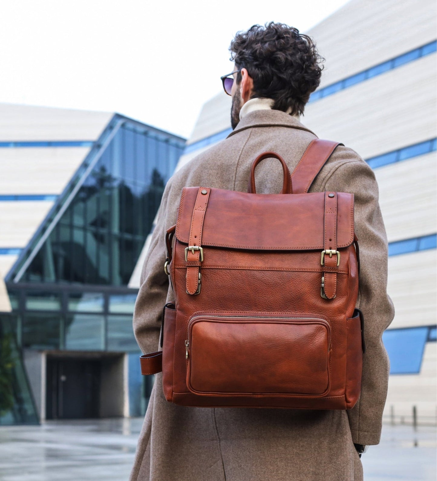 Sac à dos en cuir - The Good Earth