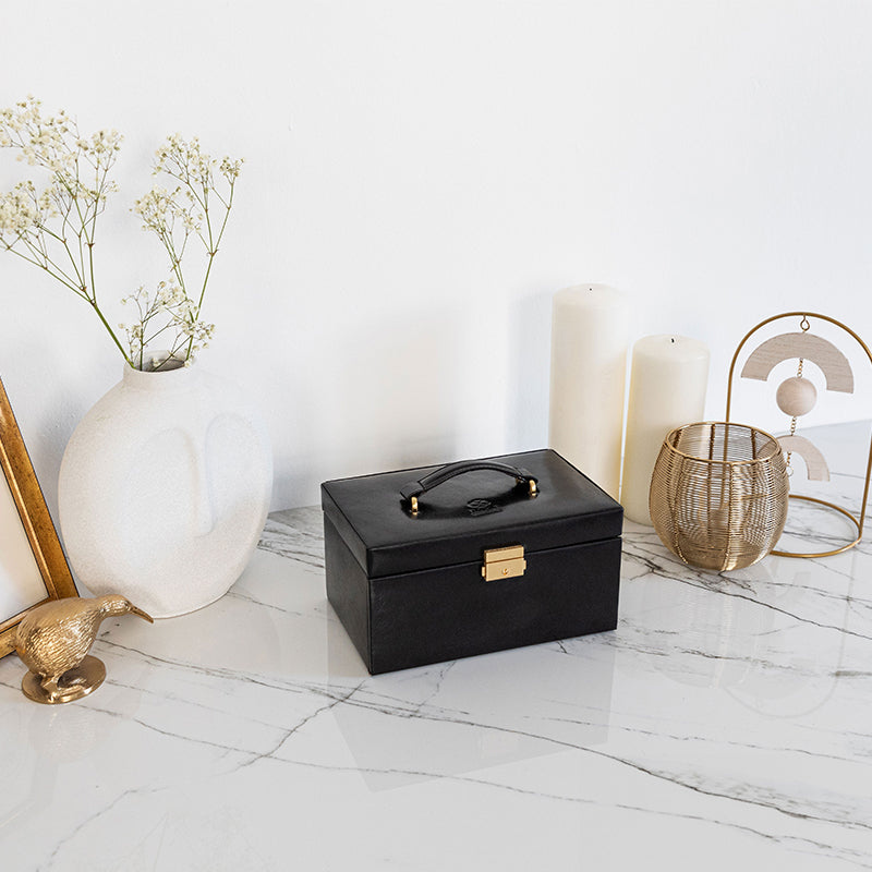 Leather Jewelry Box - Beloved Accessories Time Resistance   