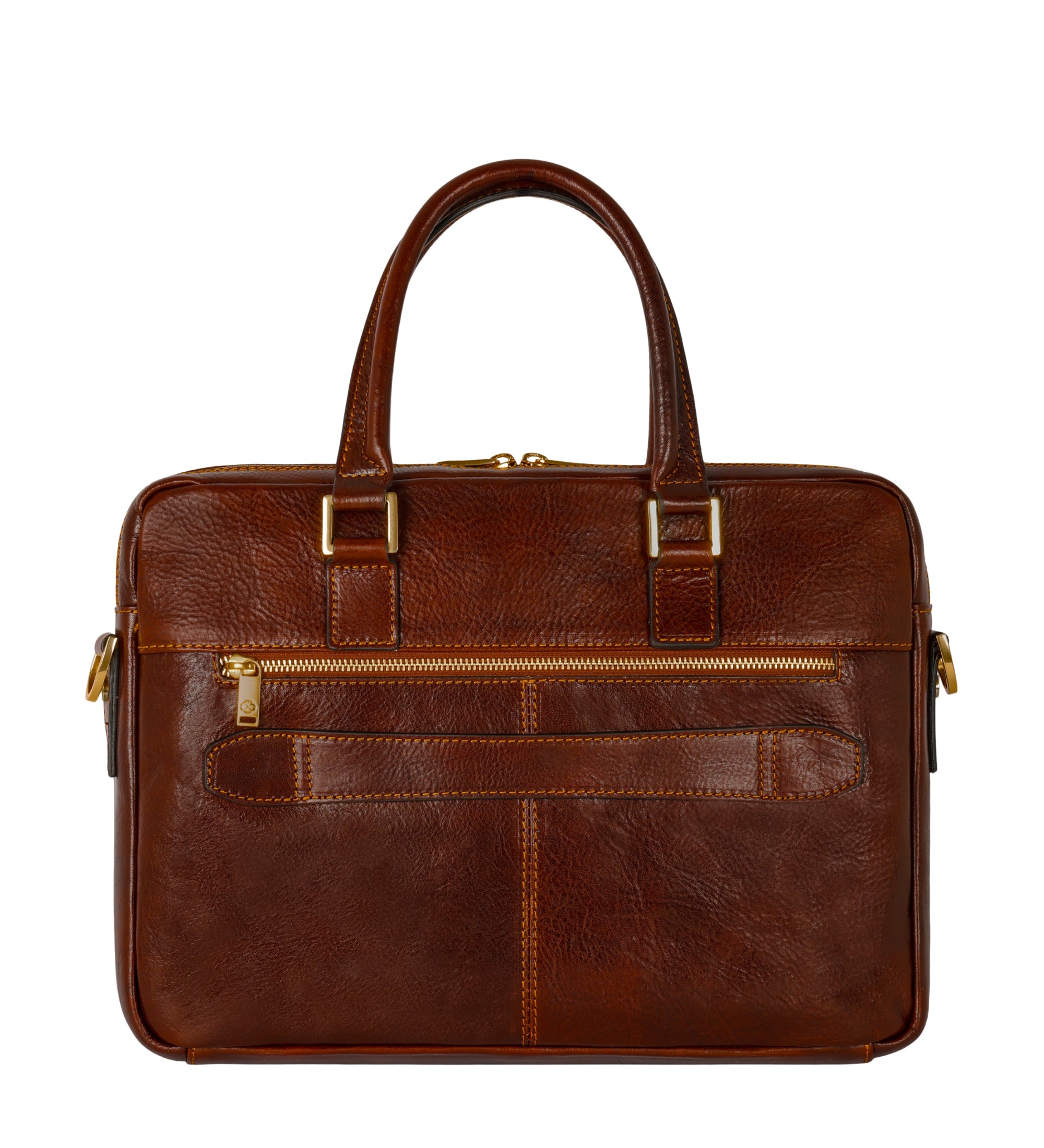 Womens Leather Briefcase Laptop Bag - Orlando