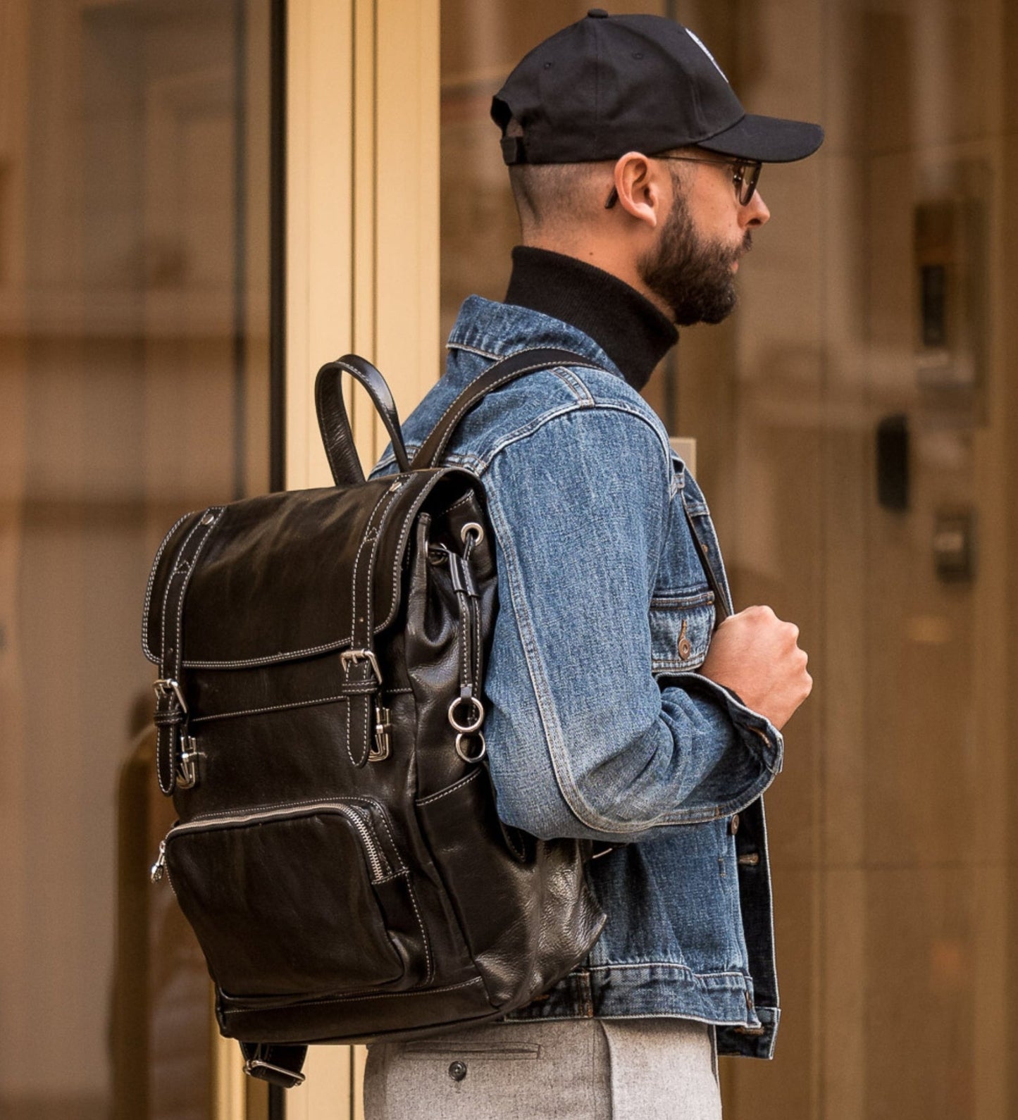 Sac à dos en cuir - The Good Earth