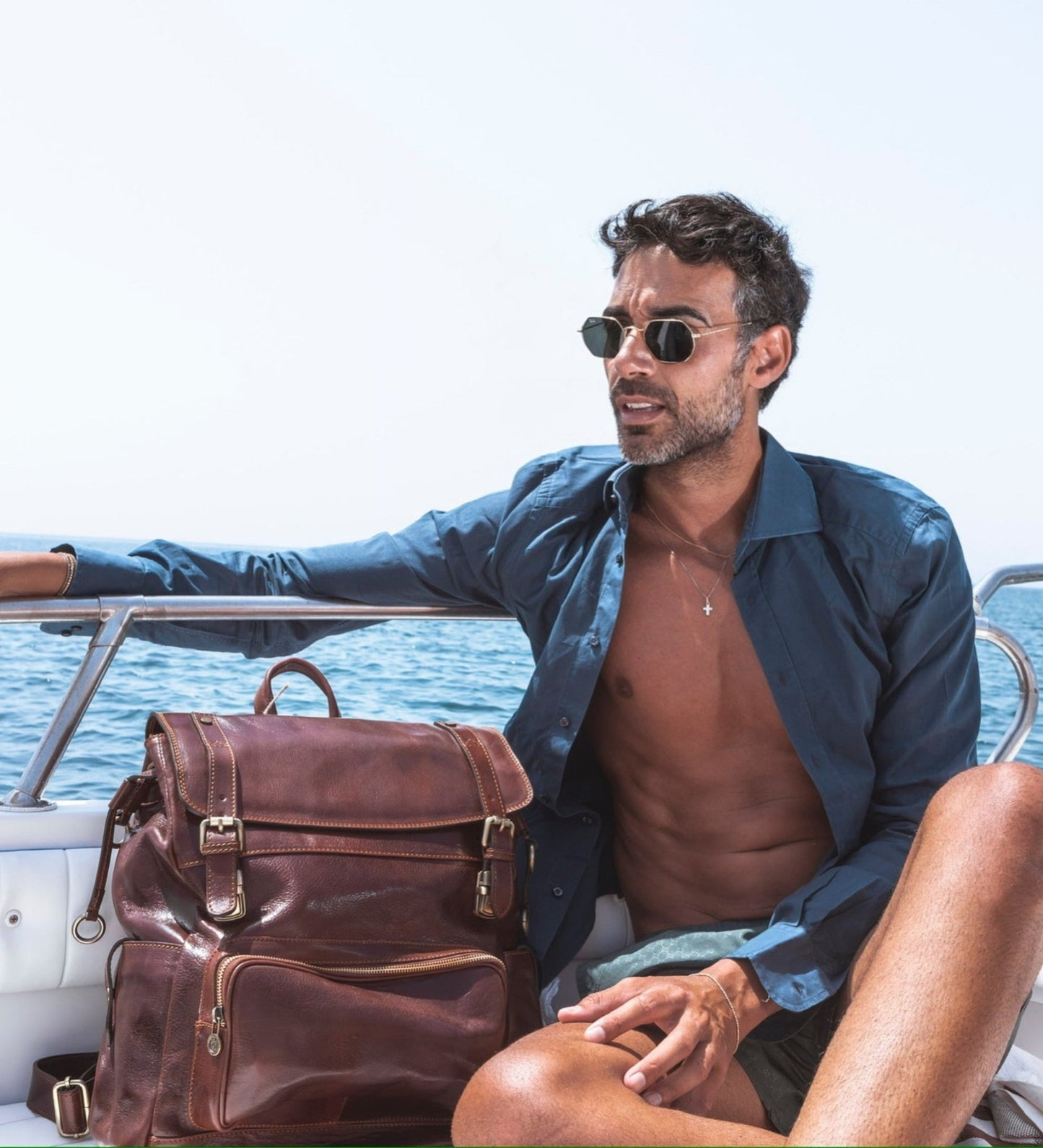 Sac à dos en cuir - The Good Earth