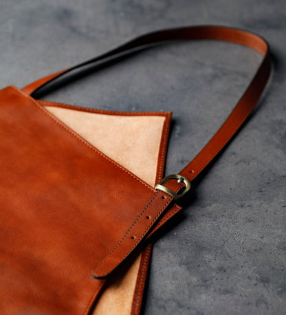 Tablier en cuir pleine longueur - Under The Net