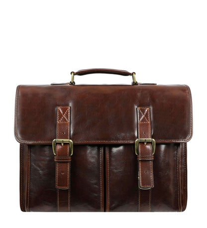 Porte-documents et sacoche en cuir - The Time Machine