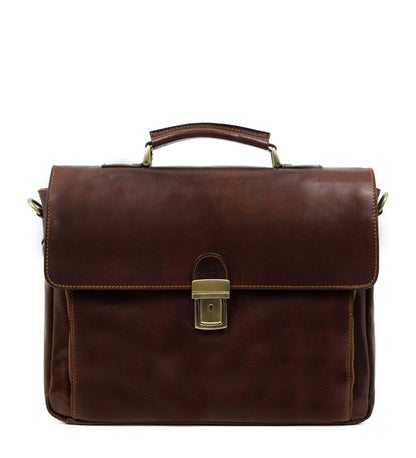 Sacoche en cuir pour ordinateur portable - InColdBlood