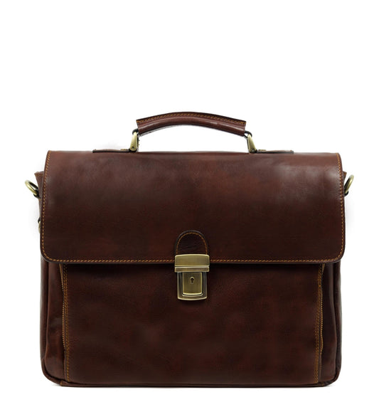 Sacoche en cuir pour ordinateur portable - InColdBlood