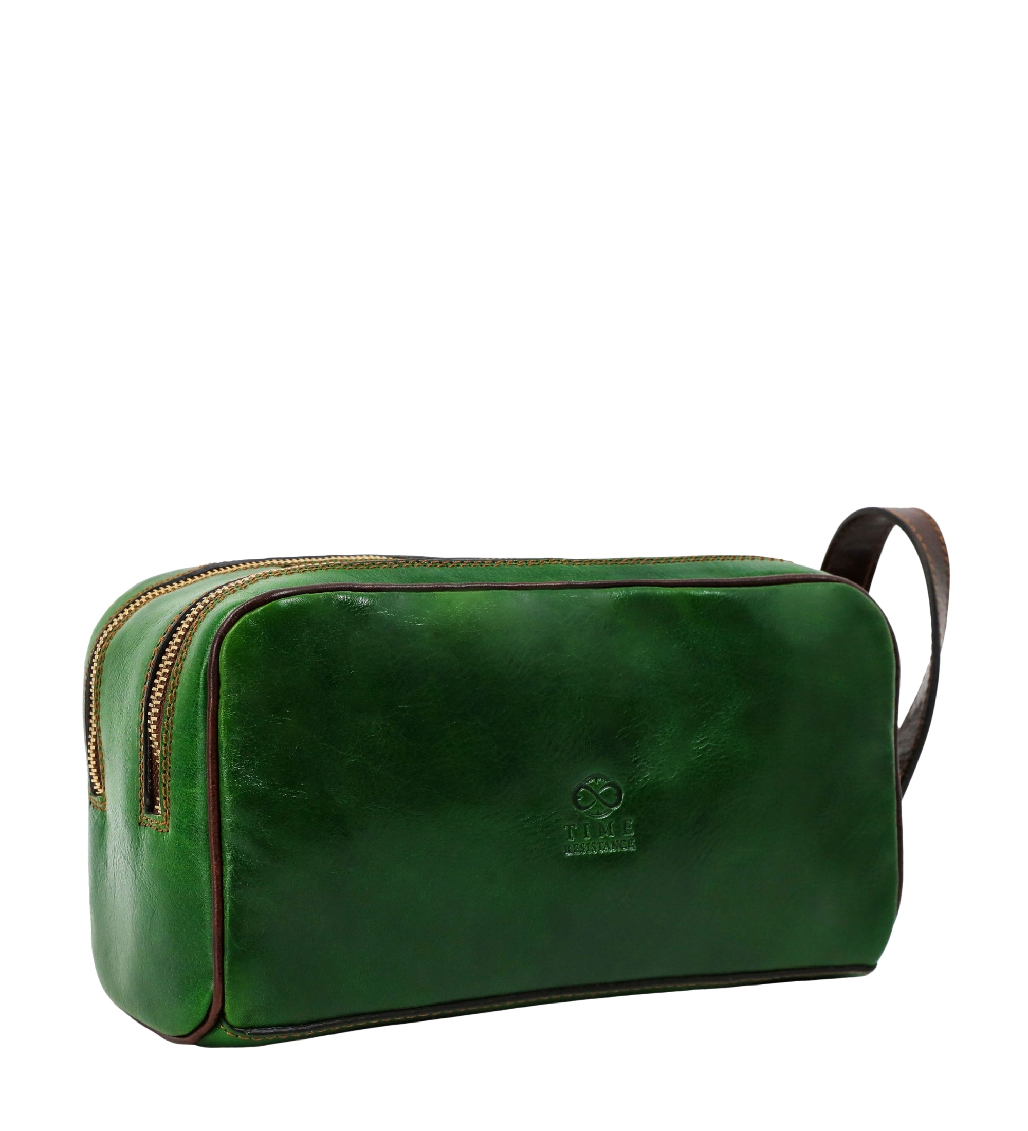 Leather Cosmetic Bag Dopp Kit - All the Kings Men