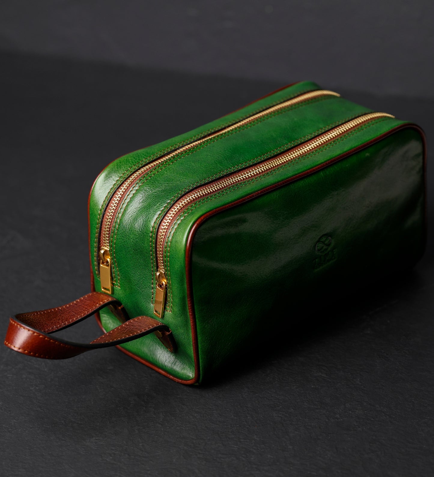 Leder-Kosmetiktasche Dopp Kit - All the Kings Men