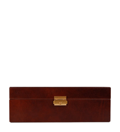 Leather Watch Box, Watch Organizer - Silence
