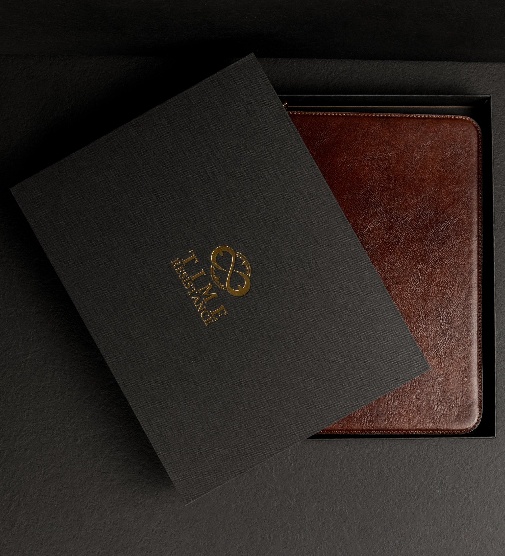 Leather A4 Documents Folder Organizer - Candide