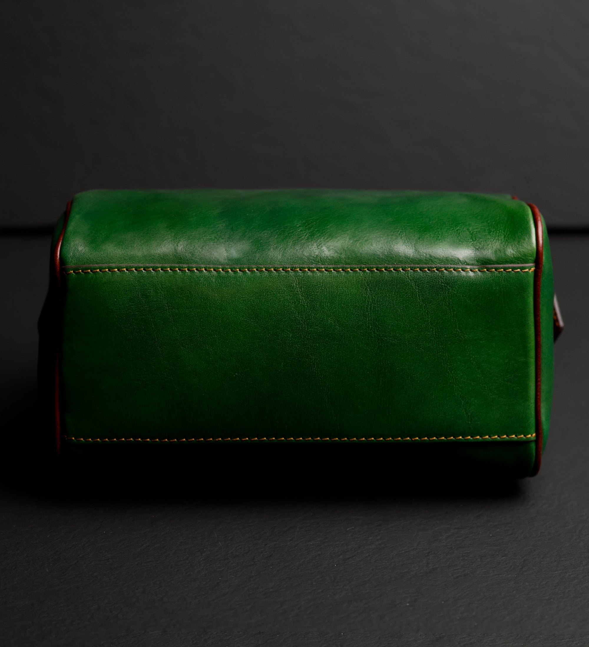 Womens Leather Barrel Bag - Little Dorrit