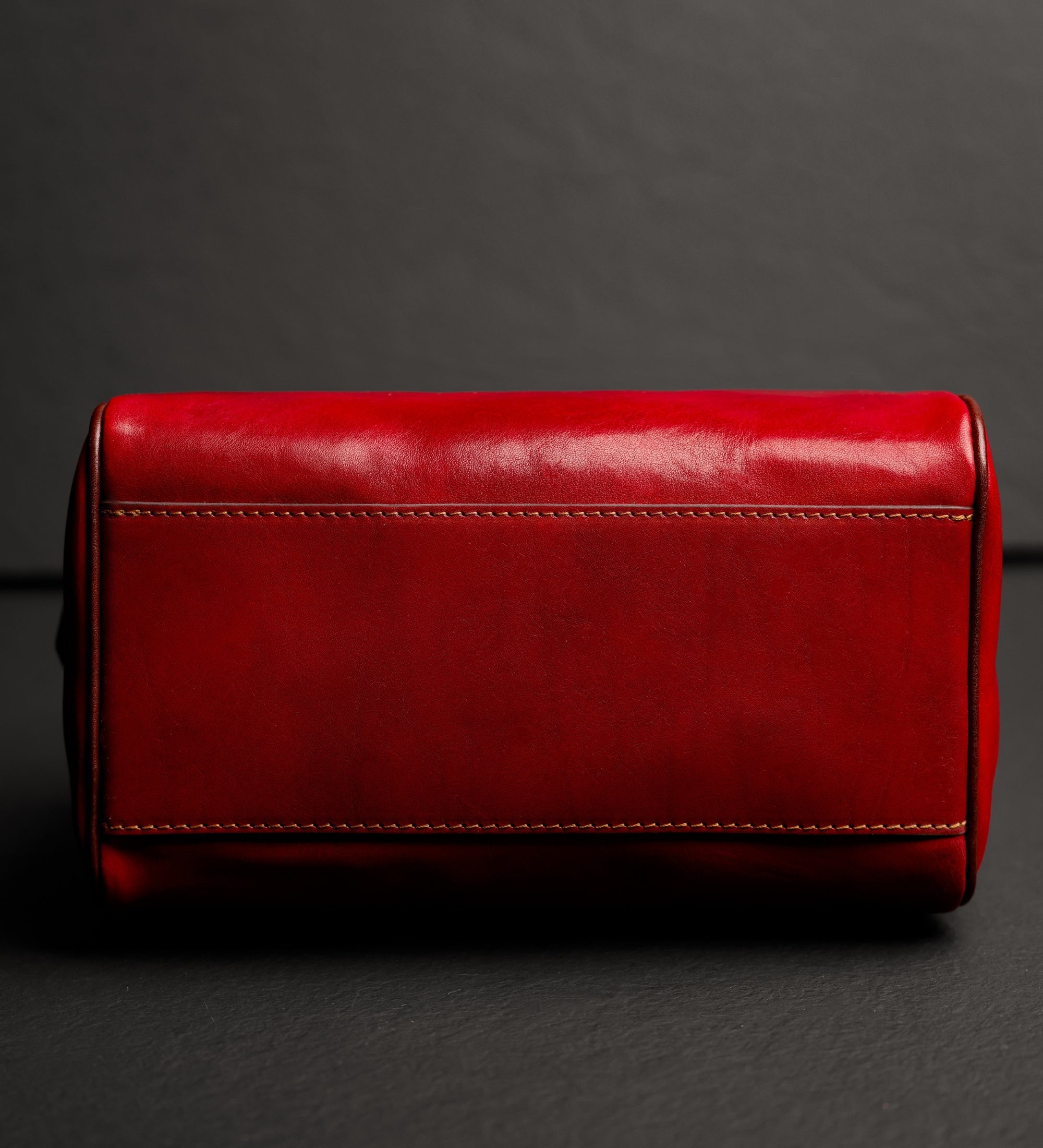 Womens Leather Barrel Bag - Little Dorrit