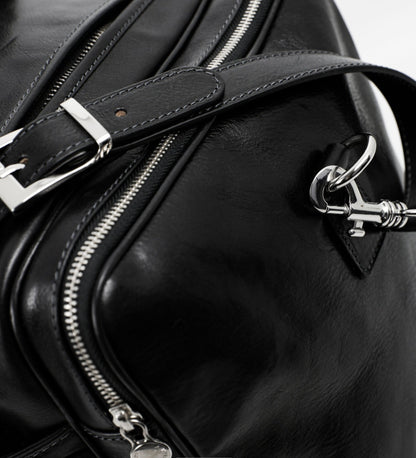 Grand sac de sport en cuir italien - The Hitchhikers Guide to the Galaxy