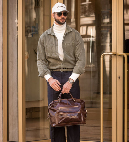 Sac en cuir marron - East of Eden
