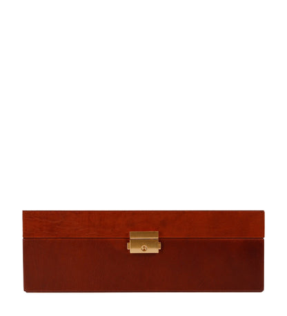 Womens Leather Watch Box, Watch Organizer - Silence