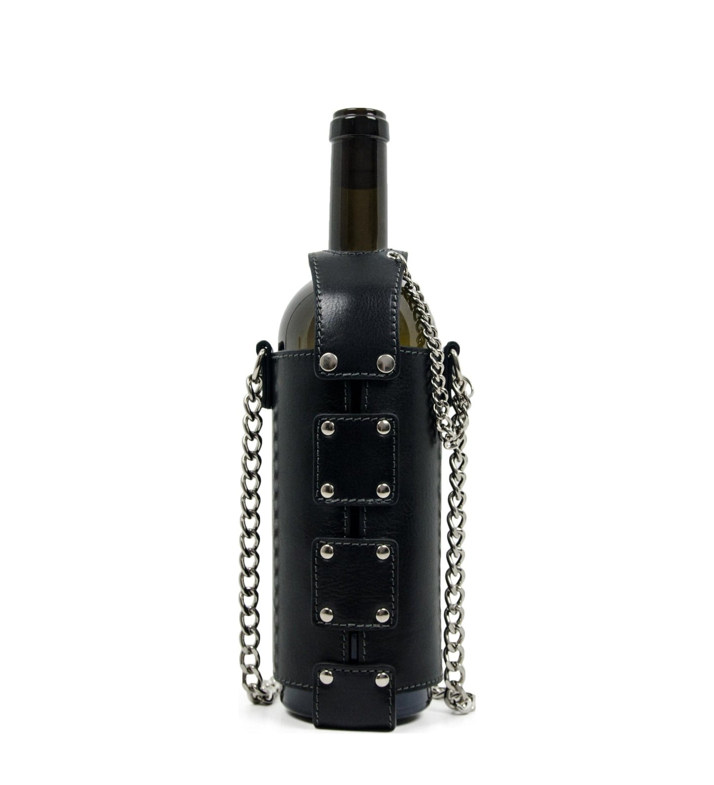 Leather Wine Tote for Women - Saving Grapes