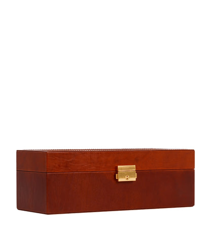 Leather Watch Box, Watch Organizer - Silence
