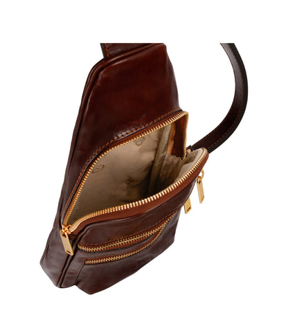 Leder Cross Body Bag Sling Bag - Catch-22