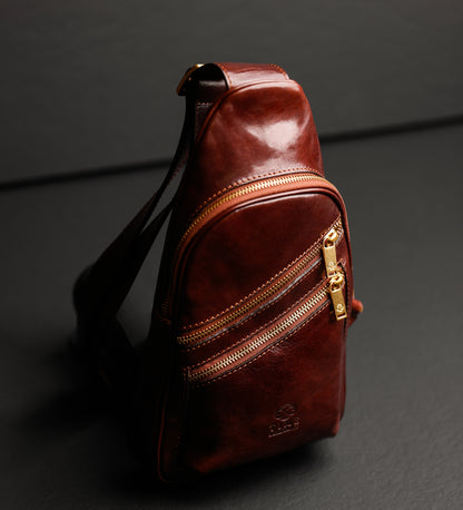Leder Cross Body Bag Sling Bag - Catch-22