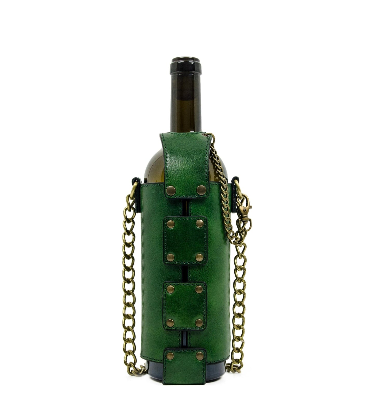 Sac porte-bouteille en cuir - Saving Grapes