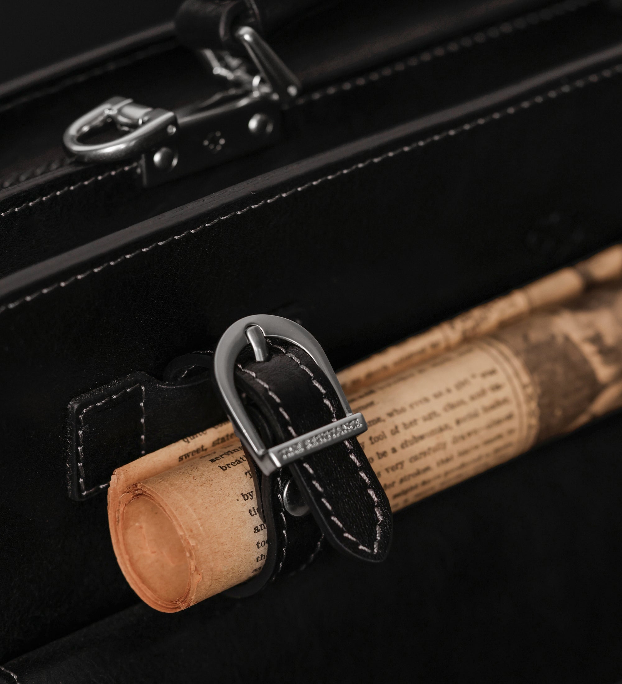 Leather Large Satchel Bag Briefcase - The Prophet