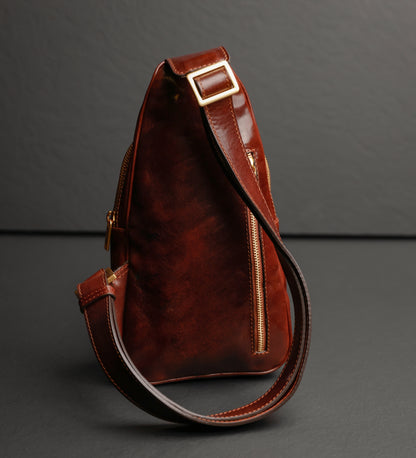Leder Cross Body Bag Sling Bag - Catch-22