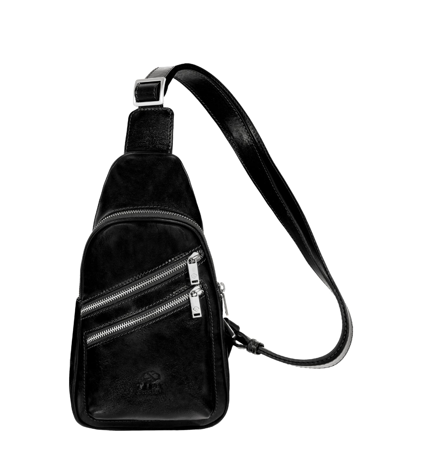 Leder Cross Body Bag Sling Bag - Catch-22