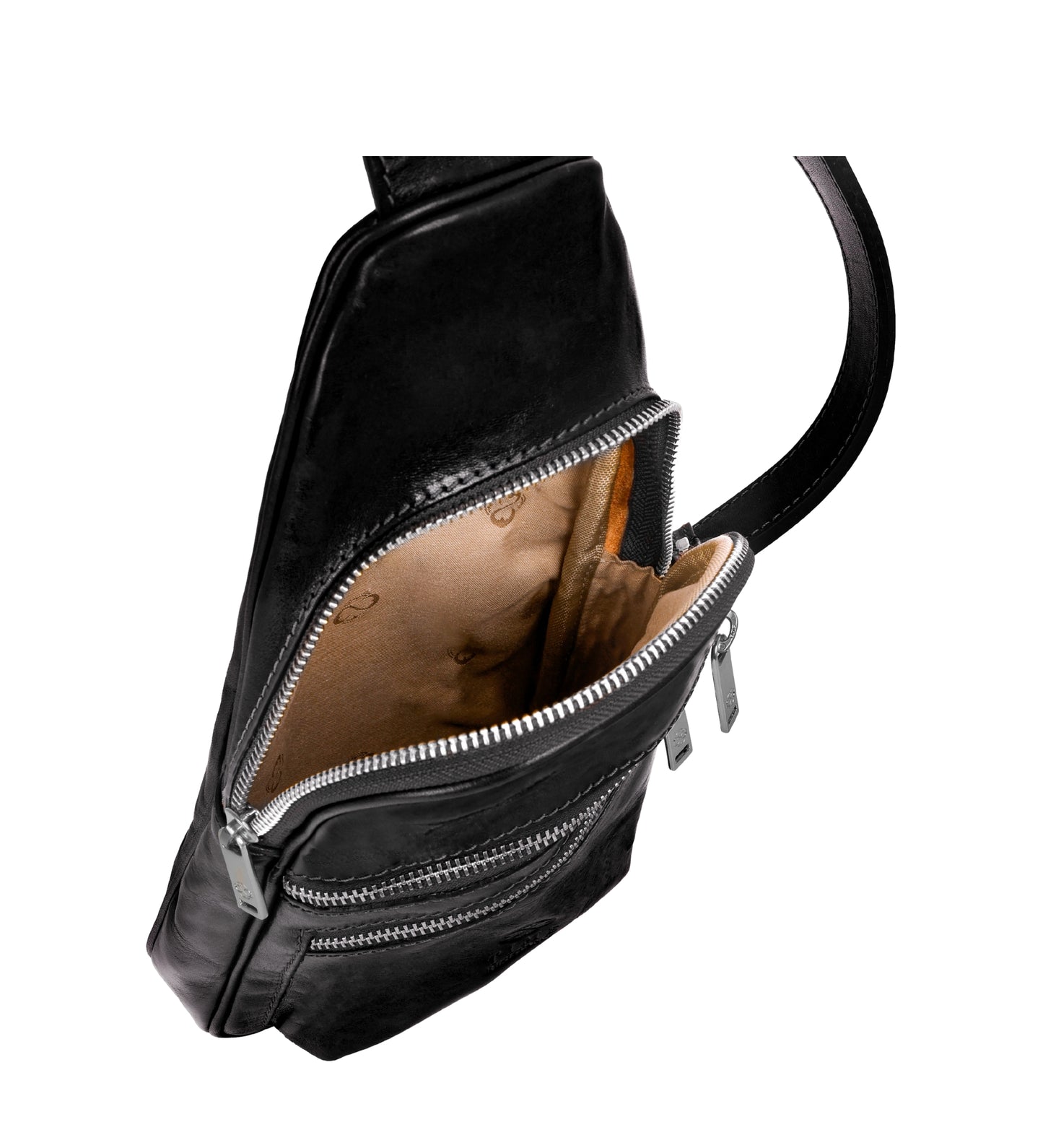 Leder Cross Body Bag Sling Bag - Catch-22