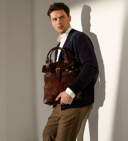 Convertible Leather Backpack - The Awakening