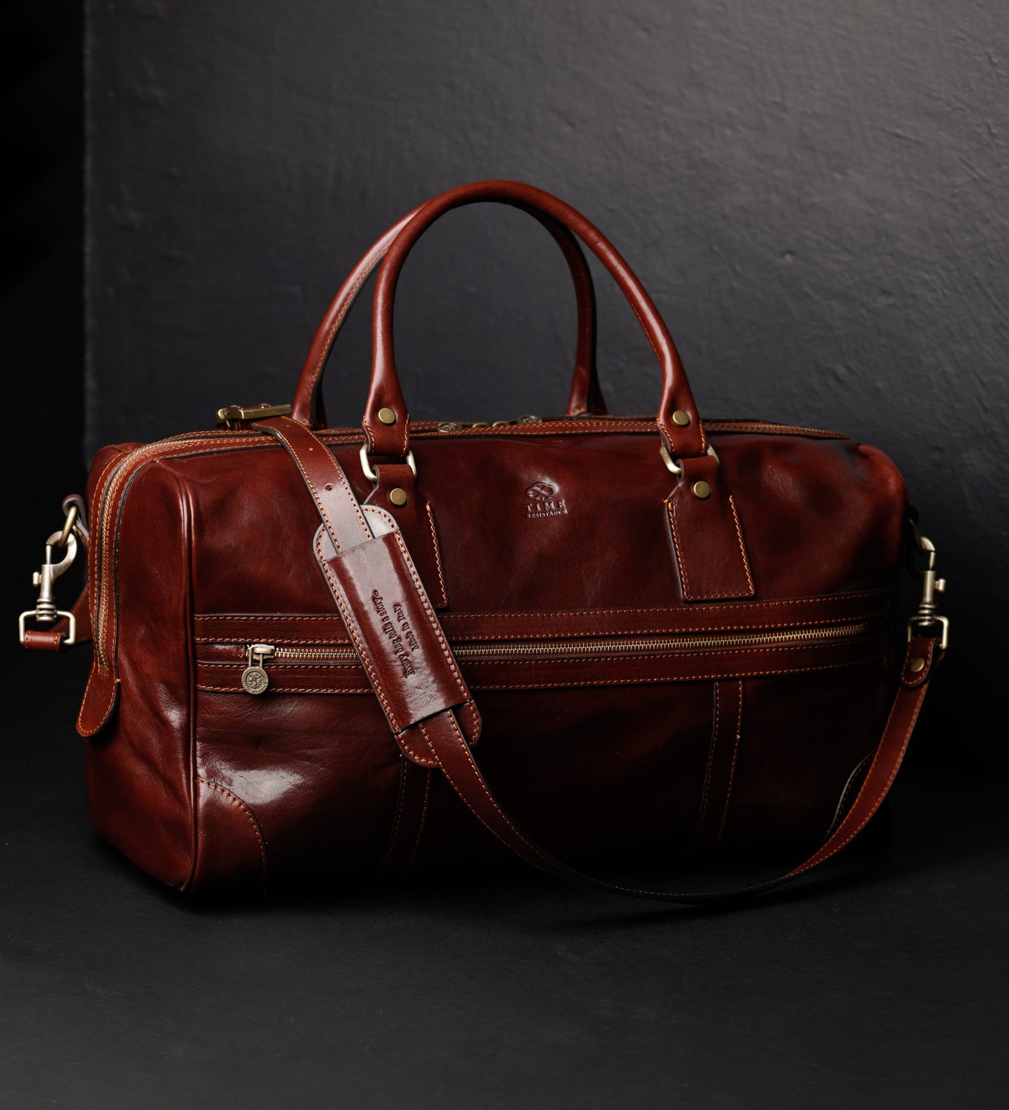 Leather Duffel Bag - To the Lighthouse