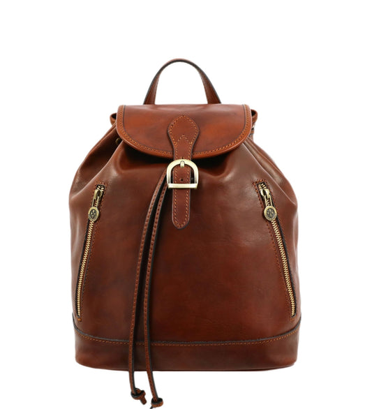Sac à dos en cuir - White Noise
