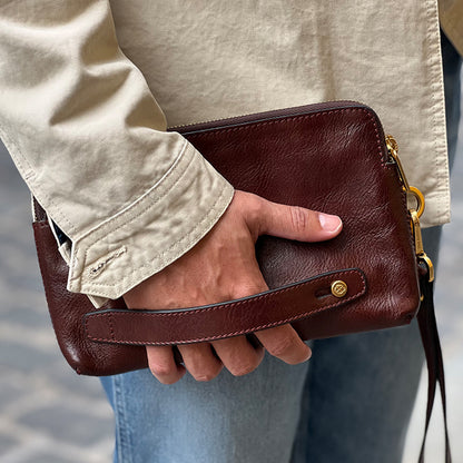 Leather Clutch - Ulysses Accessories Time Resistance   