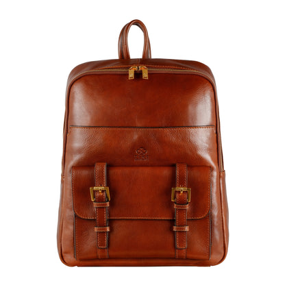 Large Leather Backpack for Men - The Divine Comedy