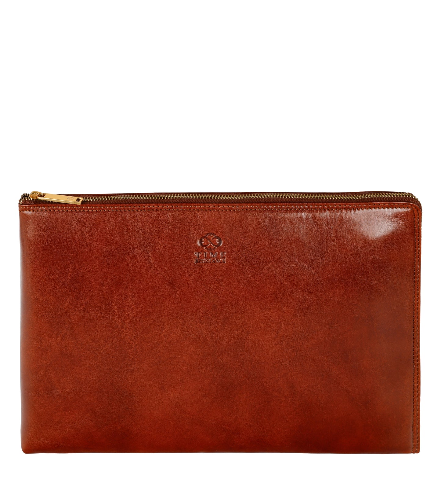 Pochette pour homme en cuir marron - The Brothers Karamazov