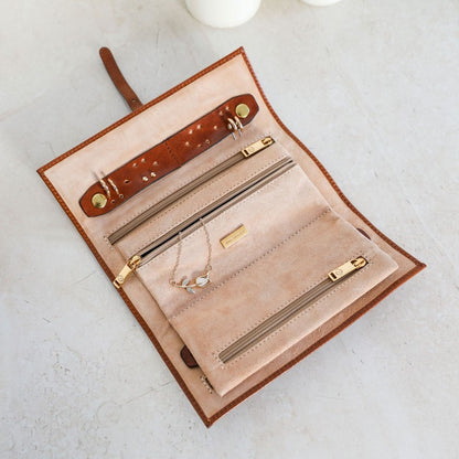 Leather Jewelry Case - Madame Bovary Accessories Time Resistance   