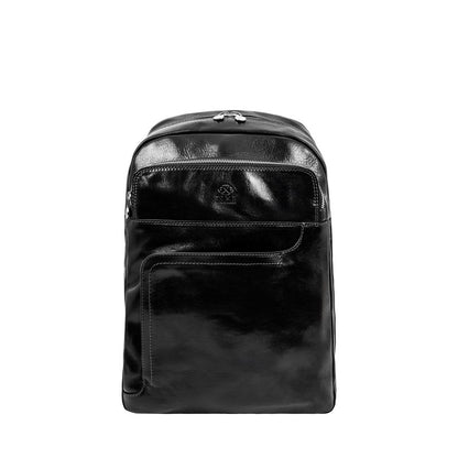 Large Leather Backpack - L.A. Confidential Backpack Time Resistance   