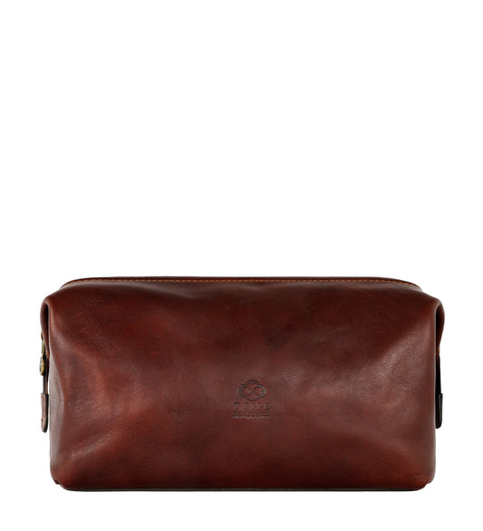 Trousse de toilette en cuir - Four Past Midnight