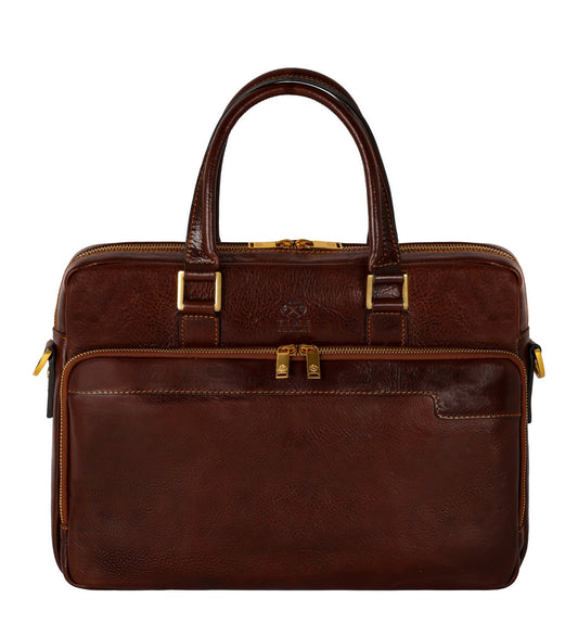 Sacoche en cuir pour ordinateur portable - Orlando