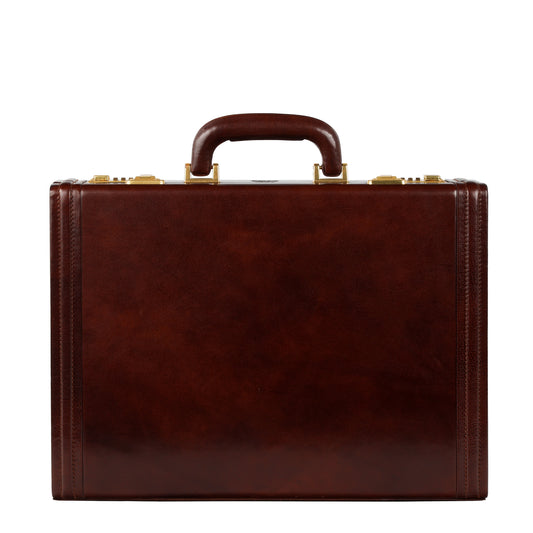 Leather Attaché Case Briefcase - Fatherland