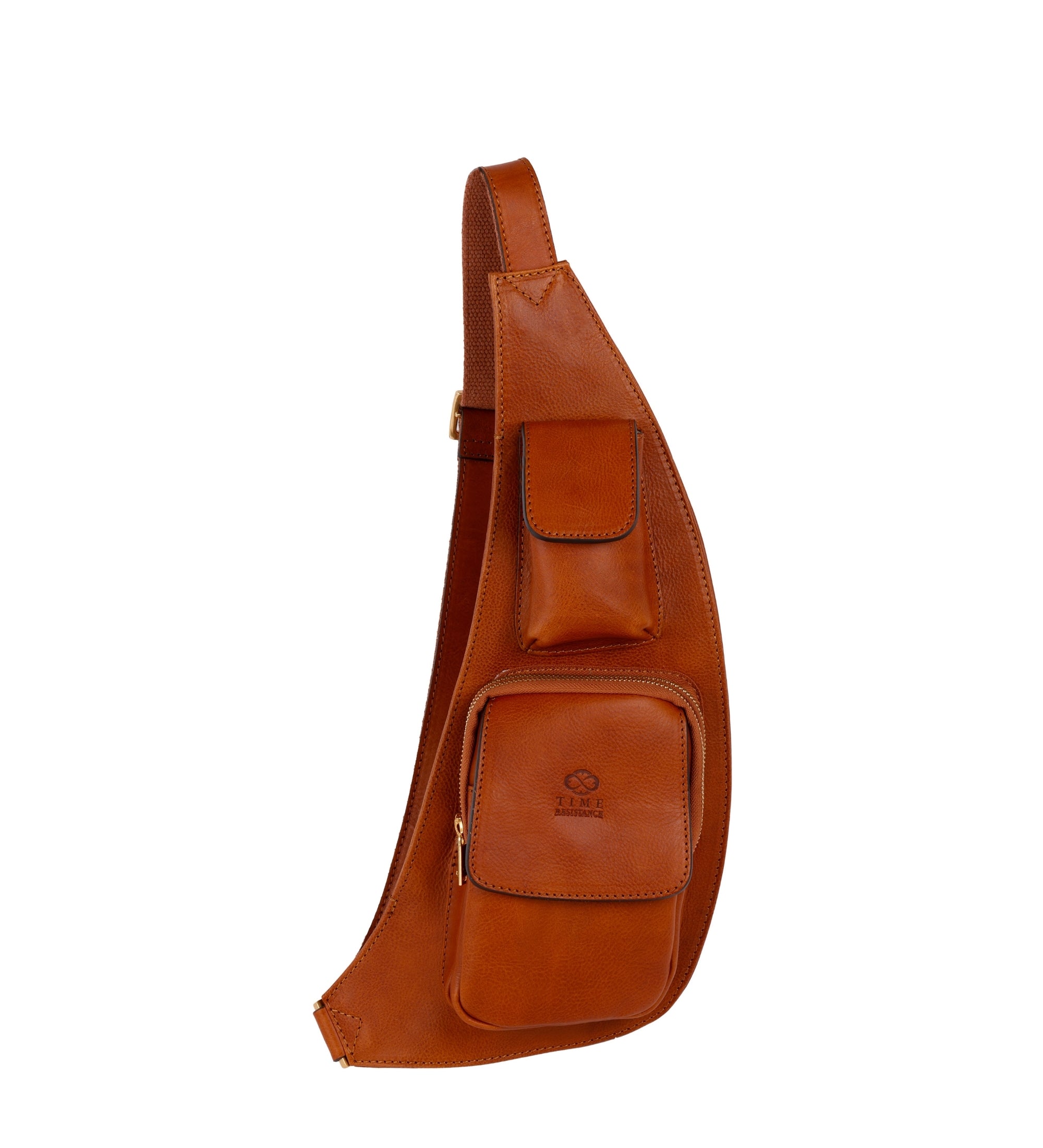 Leather Sling Bag Crossbody Bag - The Monk