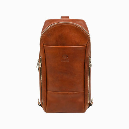 Leather Chest Bag Sling Bag - Murphy Accessories Time Resistance   