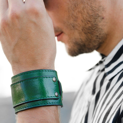 Pulsera doble piel para hombre - The Moviegoer