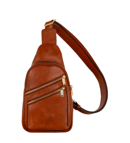 Leder Cross Body Bag Sling Bag - Catch-22