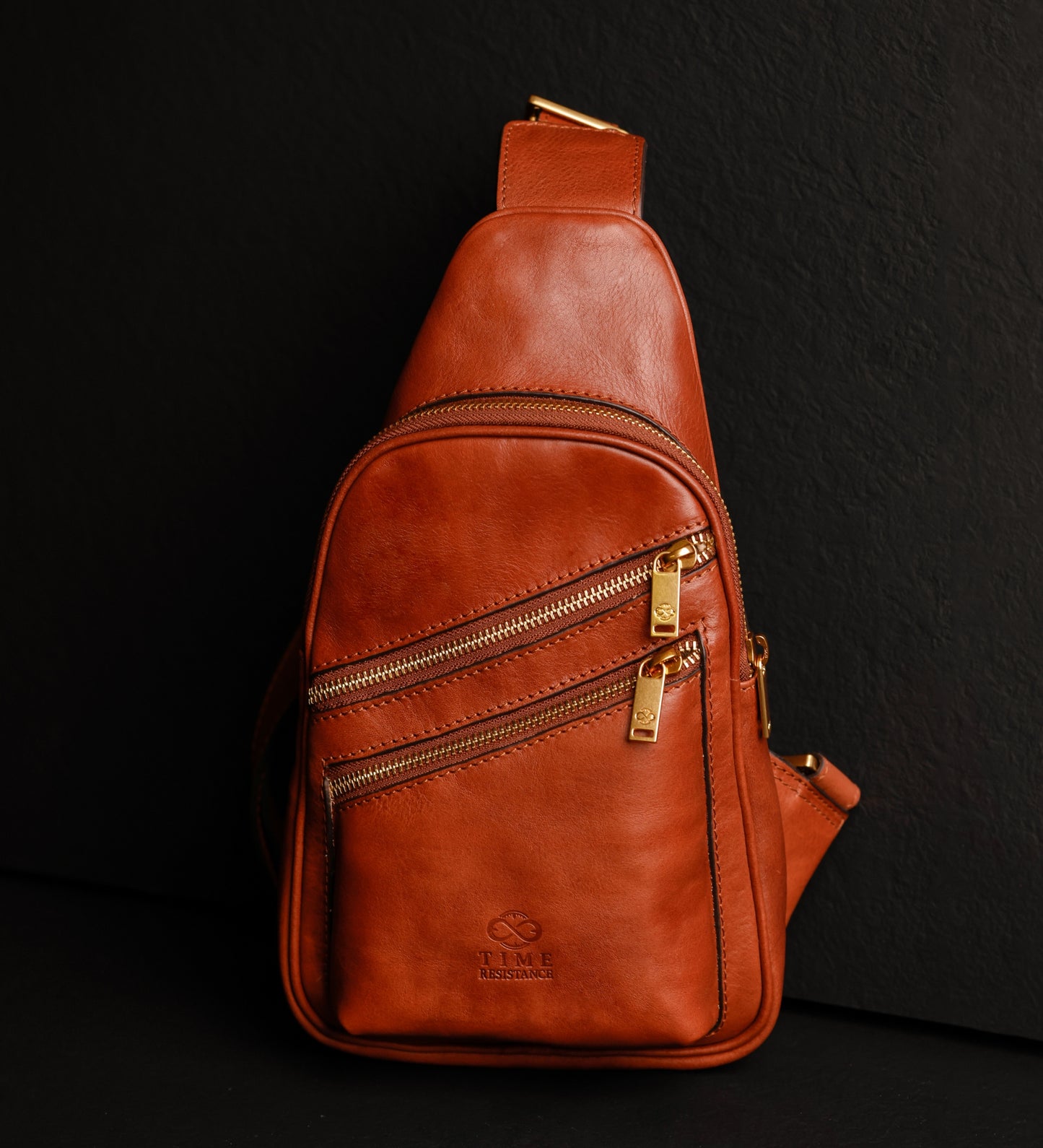 Leder Cross Body Bag Sling Bag - Catch-22