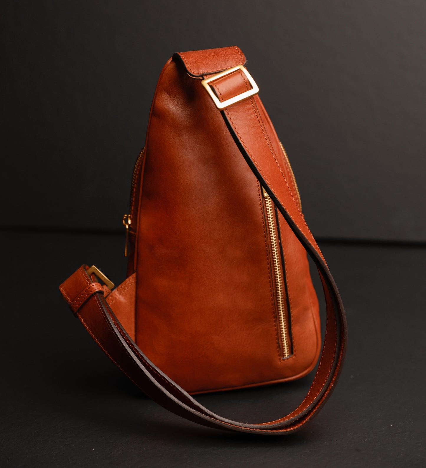Leder Cross Body Bag Sling Bag - Catch-22