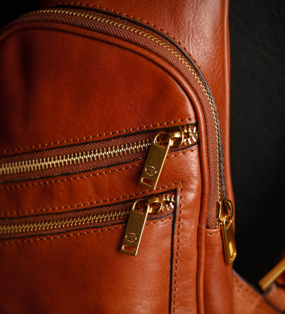 Leder Cross Body Bag Sling Bag - Catch-22