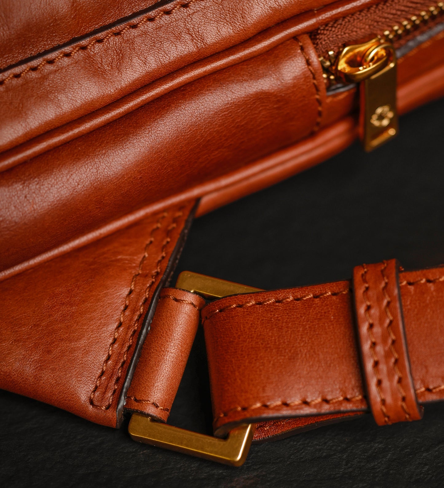 Leder Cross Body Bag Sling Bag - Catch-22