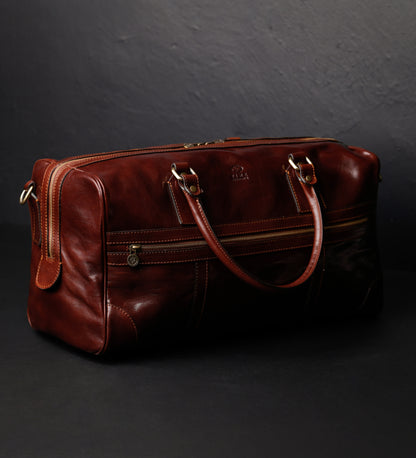 Leather Duffel Bag - To the Lighthouse